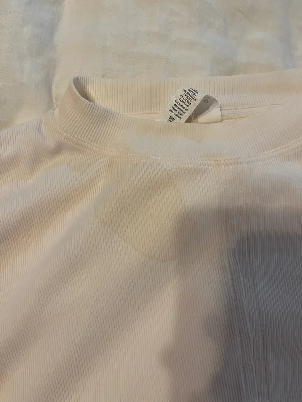 lululemon athletica Cream Cropped Long-Sleeve Top - Image 4