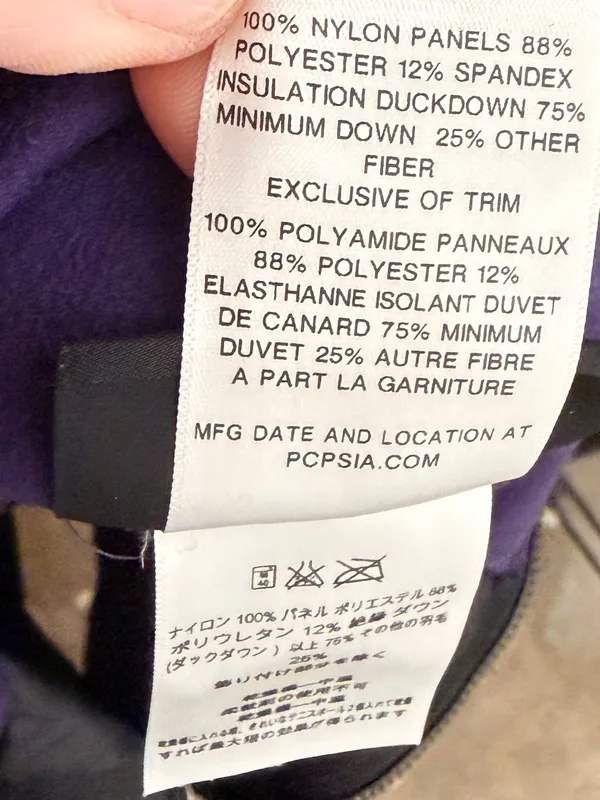 Patagonia Black & Purple Hybrid Vest - Image 6