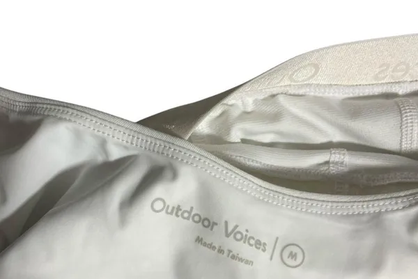 Outdoor Voices $108 white cutout court tennis athletic dress M - Image 12