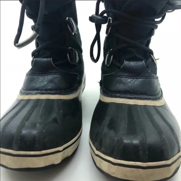 Sorel Winter Waterproof dark brown duck boots - Image 5