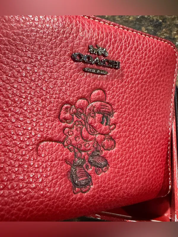 Coach X Disney Minnie Mouse Wallet - Image 4