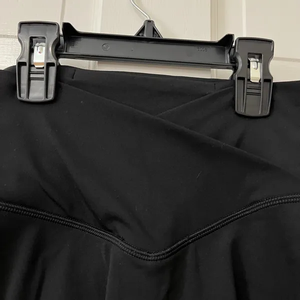 OFFLINE by‎ Aerie Crossover Skort Sz S Black Tennis Golf Pickleball Running - Image 4