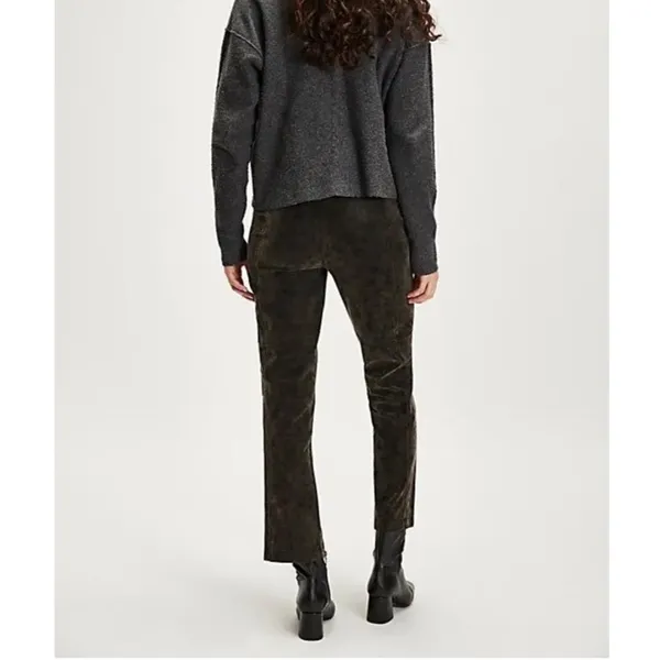 FREE PEOPLE We‎ The Free Titan Vegan Suede Pants Size 28 NWT - Image 2