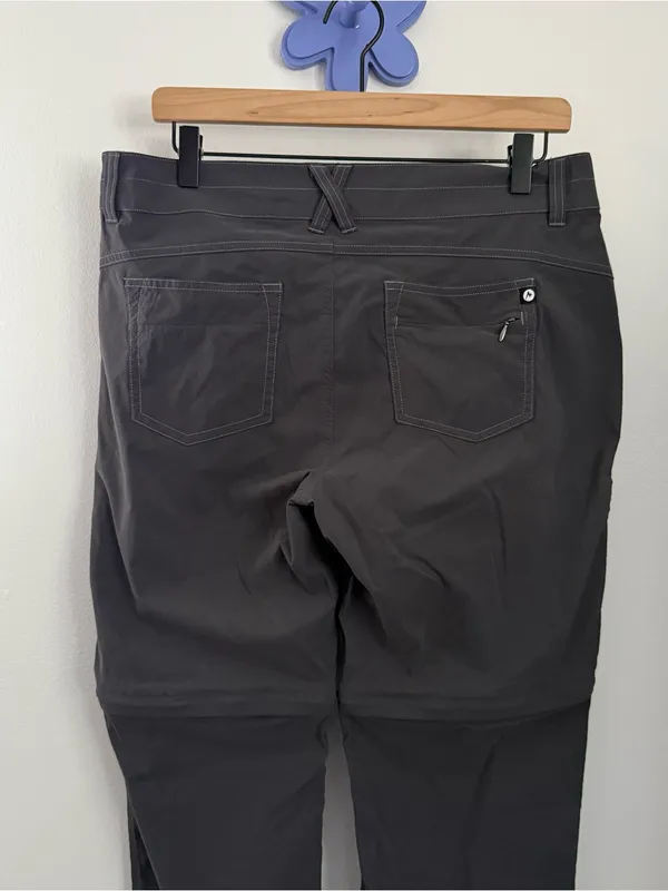 Marmot 10 Kodachrome Straight Pants Steel Grey Outdoor‎ Hike Travel Gorp - Image 2