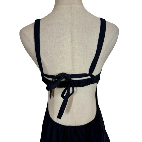 Free People Azasia Pleated Open Back Drop Waist Mini Dress- Still Full Price - Image 8