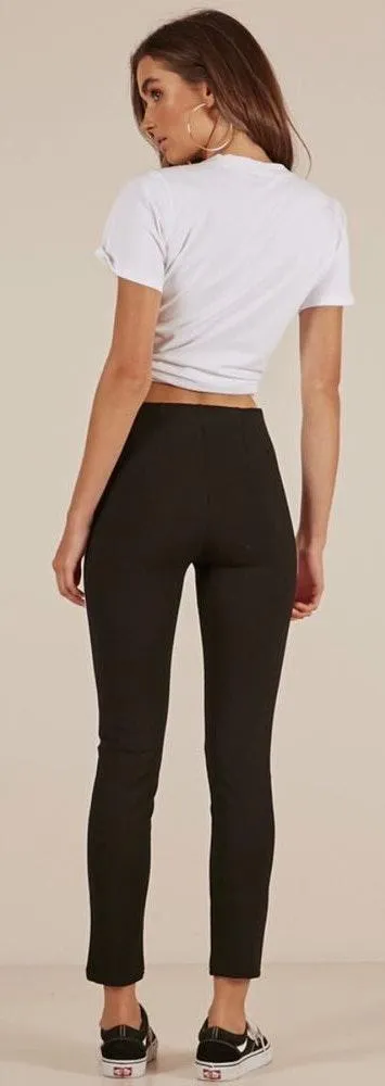 Showpony Black Pants With White Stripe - Image 4