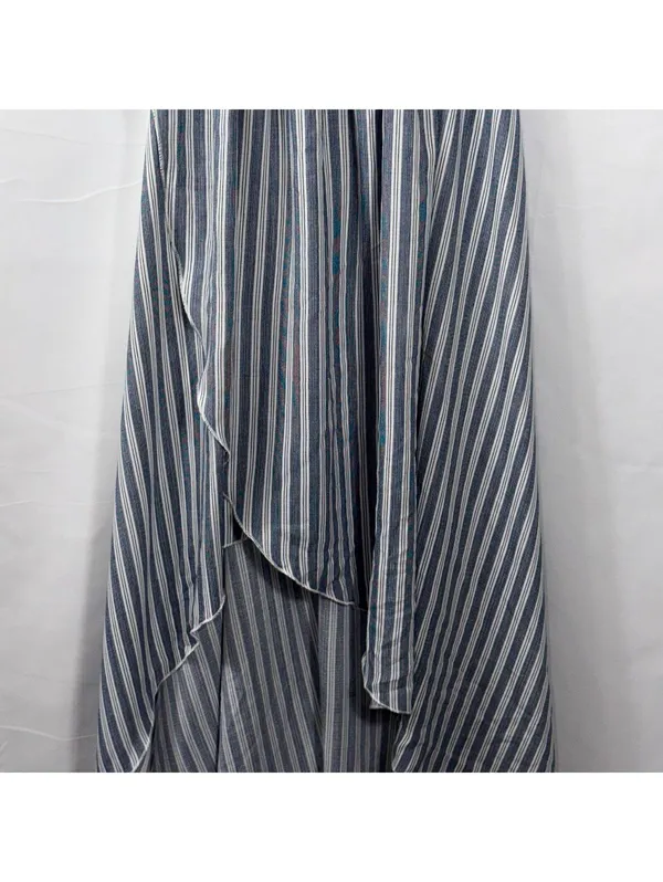 Show Me Your Mumu Striped High Low Maxi Dress Size Large - Image 3
