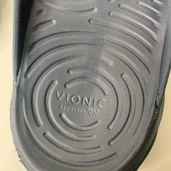 Vionic Recovery Thong Sandals Slip On Women’s Sz 9, Men’s 7 Blue - Image 8