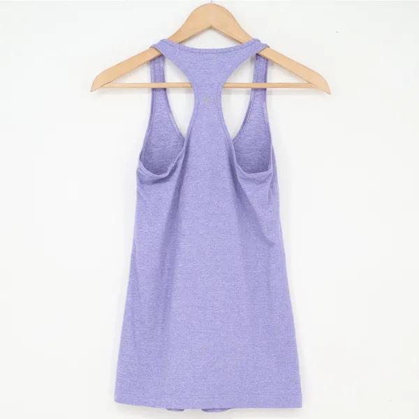 Lululemon Tank Top Womens N/A Cool Racerback Purple Heathered Excellent - Image 3