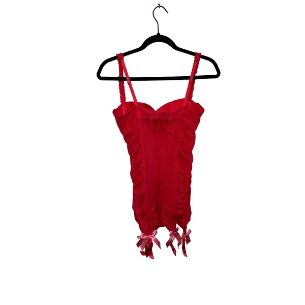 Victoria's Secret Hot Pink Sexy Little‎ Things Slip Dress - Image 2