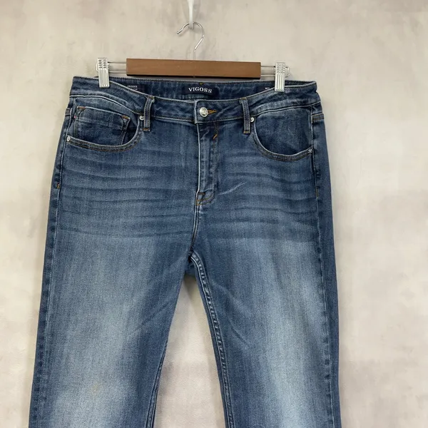 Vigoss Jagger Boot Cut Jeans Womens Size 33‎ Stretch Minimalist Indie Western - Image 3