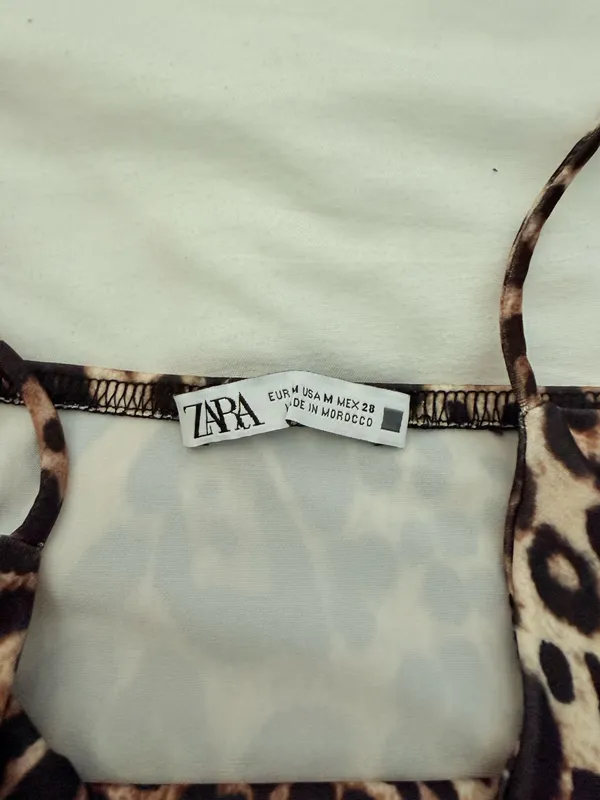ZARA Cheetah Top - Image 2