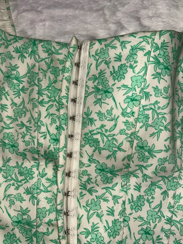 Zara floral corset top - Image 5