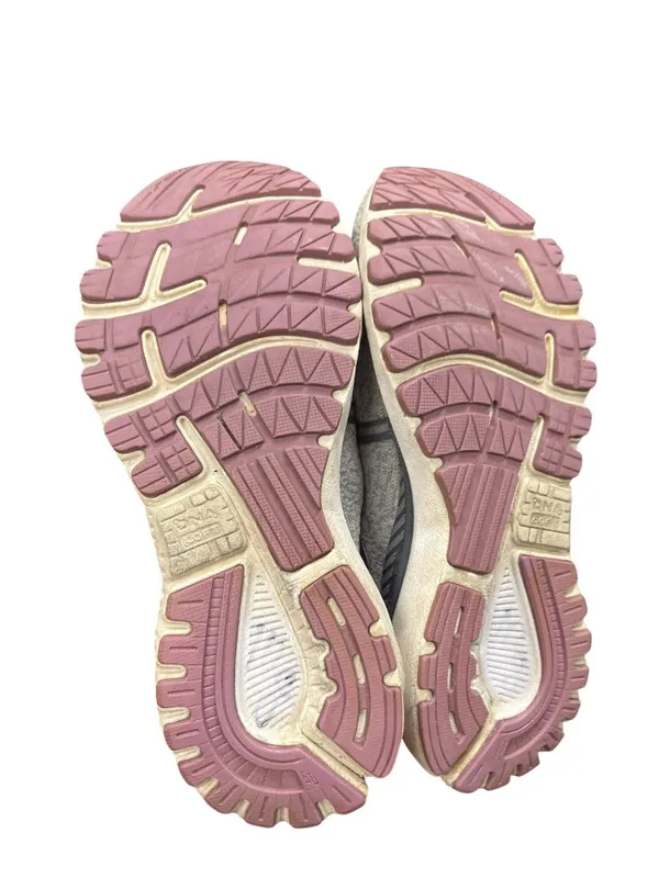 Brooks GTS Adrenaline 20 wms gray pink low walking run sneakers sz 8 SKU 10-604 - Image 3