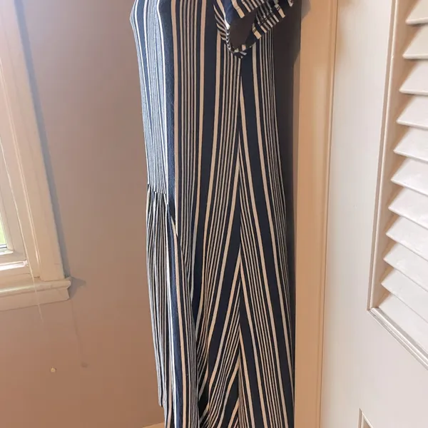 Zara‎ Trafaluc Hi-Low Striped Dress Size Small - Image 5