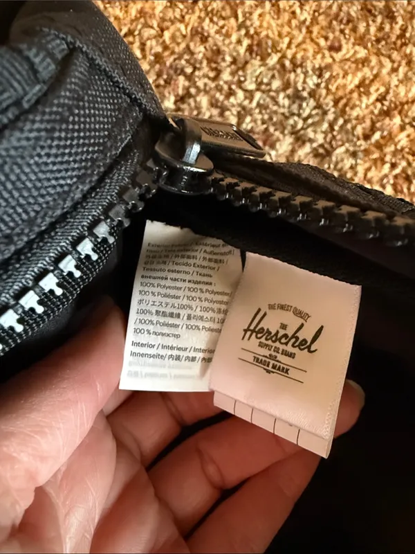 Herschel Supply Company Nova Mini 9L Quilted Brindle Backpack Black - Image 7