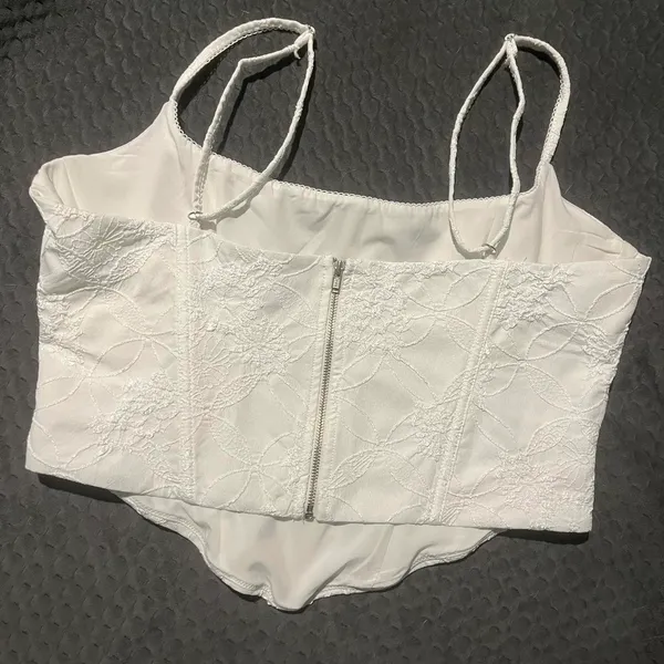 White Fox Boutique Corset White Top - Image 5