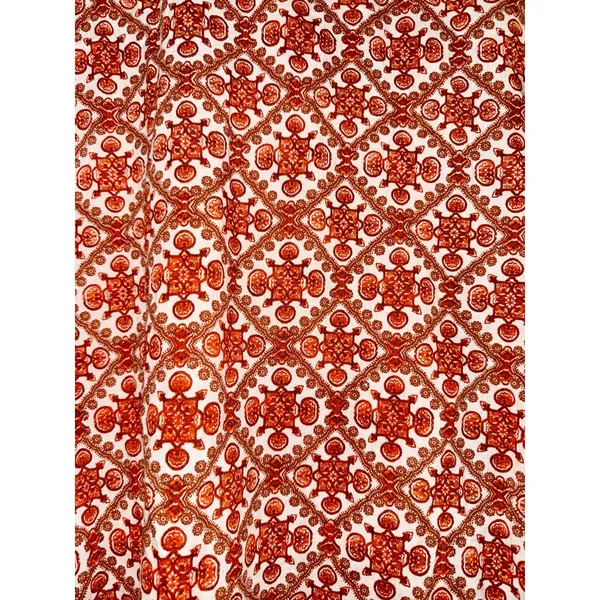 Soft Surroundings Boho Lightweight Blouse‎ Womens Large Hippie 70s Burnt Orange - Image 8