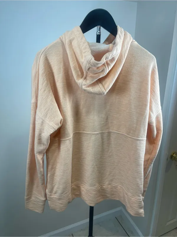 Carhartt Peach Pullover Hoodie with Kangaroo Pocket - Image 3