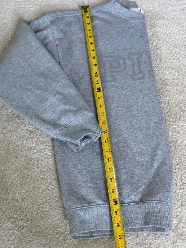 Victoria’s Secret PINK 1986 Sweatshirt Grey Medium Womens NWOT - Image 7
