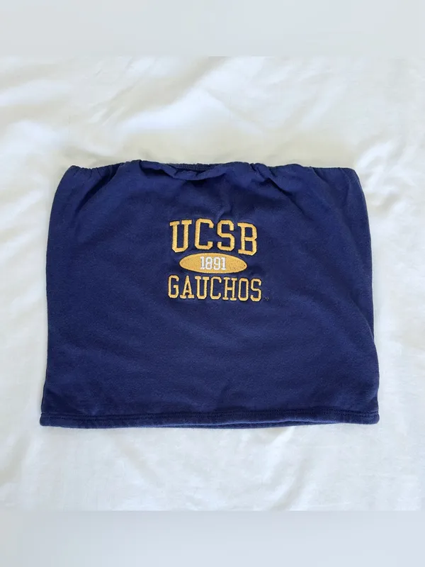Hype & Vice UCSB Tube Top - Navy - XS - Image 5