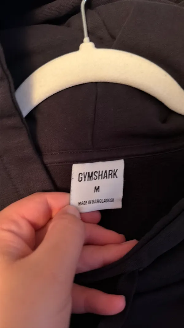 Gymshark Hoodie Black - Image 2