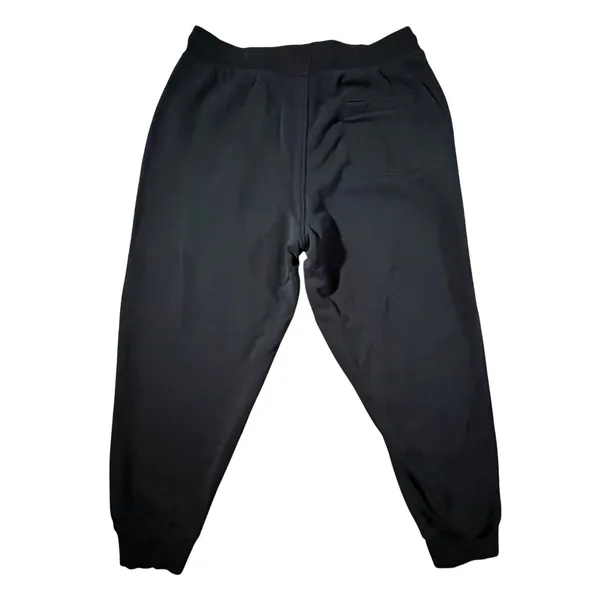 Zara Joggers Women L‎ Black 100% Cotton Drawstring Sweatpants Relaxed Fit - Image 3