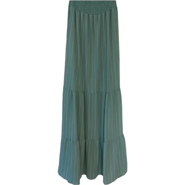 ✨ Red Dress Boutique ABOVE AVERAGE AQUA STRIPE MAXI DRESS✨ - Image 8