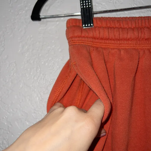 Richer Poorer Orange Cotton Blend Joggers Size XS - Image 4