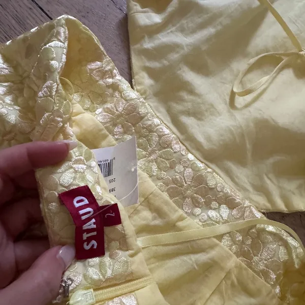 NWT Staud Backless Romper - Image 5