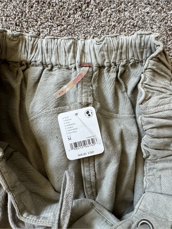 NWT Free People drawstring shorts - Image 3