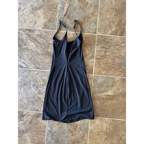 Skims Fits Everybody Slip Dress Onyx Size XS - Image 2