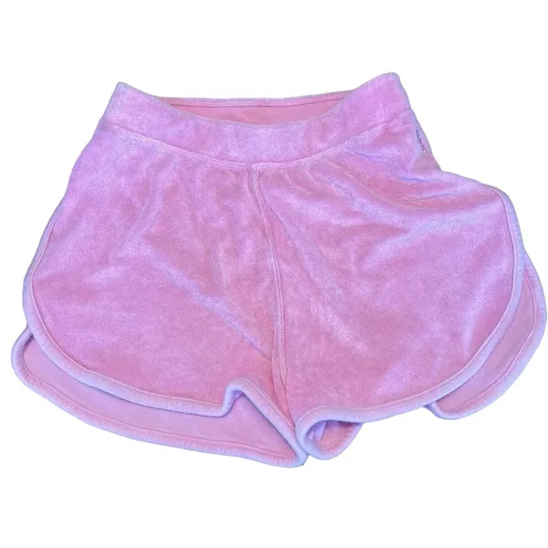 NWOT Free People Movement Catching Rays Pink Terry Cloth Shorts Size XS - Image 2