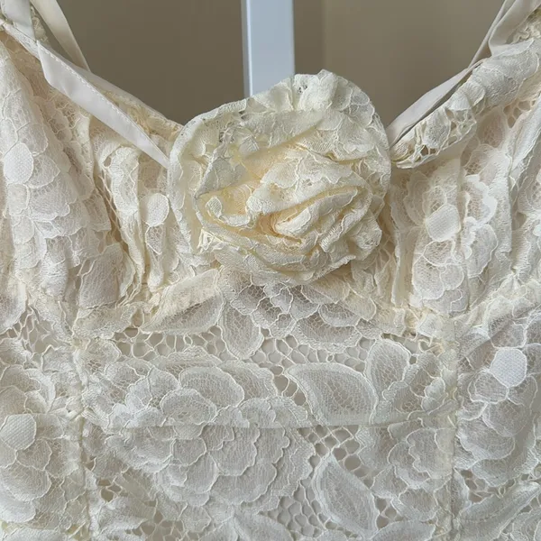 NWT For Love & Lemons Belladonna Mini Dress Small - Image 8