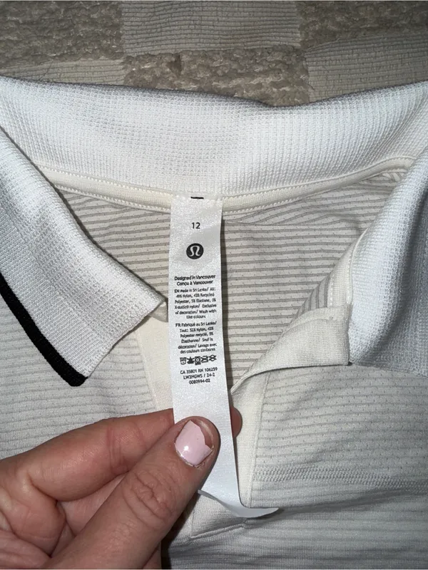 Lululemon Swiftly Tech Short-Sleeve Polo Shirt *Colour Tip size‎ 12 - Image 3