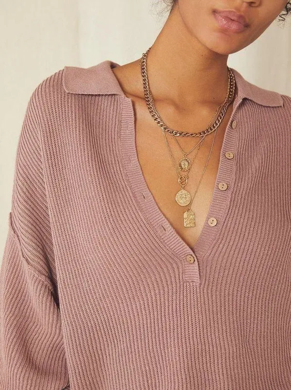Free People Beach Picnic Sweater Romper - Image 2
