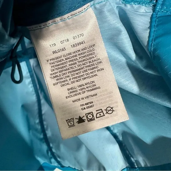 Columbia Women's Proxy Falls Jacket, Water‎ & Wind Resistant Deep Pool Size: XS - Image 4
