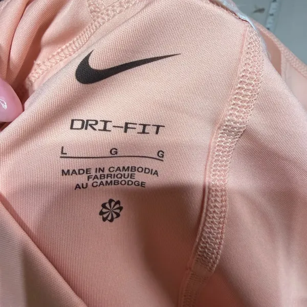 Nike Dri-FIT Skort‎ Women Large Pink Pleated Golf Tennis Pickleball Athleisure - Image 6