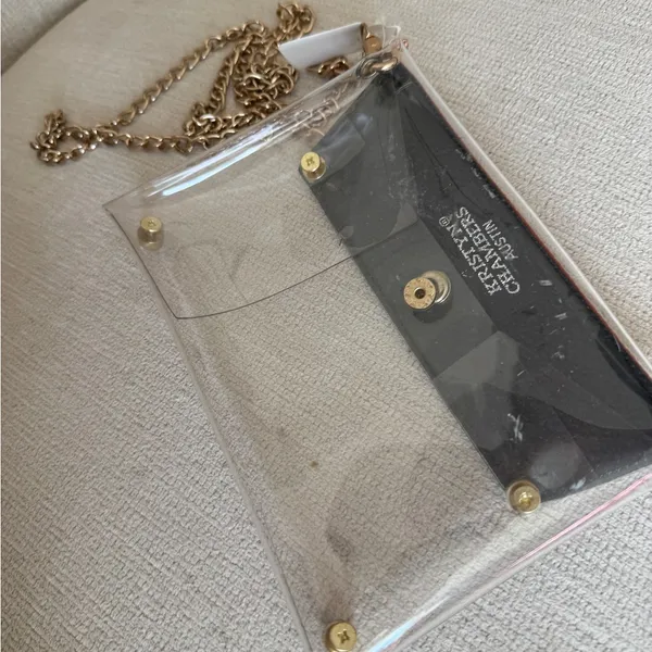 UT clear bag rust burnt football stadium approved Longhorns crossbody concert - Image 3