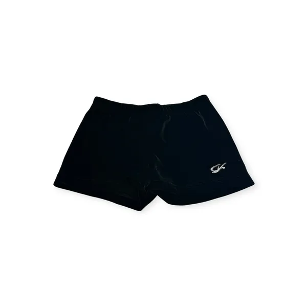 GK Elite Gymnastics 𖤐 Micro Mini Workout Shorts 𖤐 Black Velvet 𖤐 Small 𖤐 Dance - Image 6