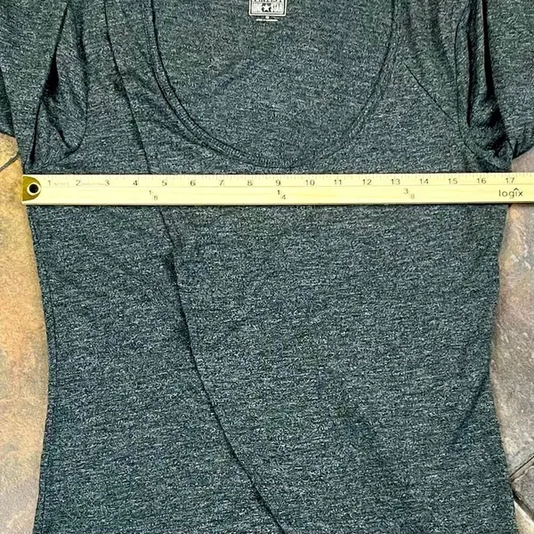 Converse One Star Dark Gray Jersey Top Long Sleeve Medium - Image 8