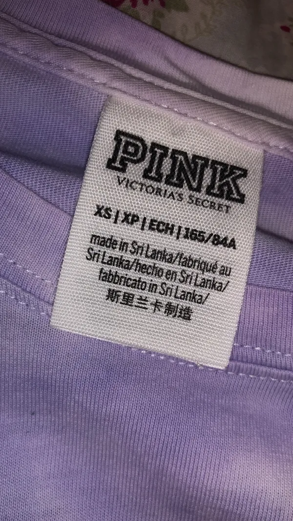 VS PINK Long Sleeve Top Size XS - Image 4