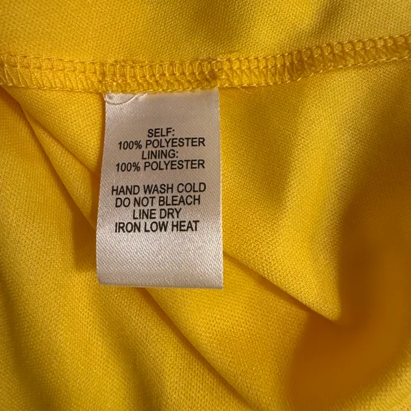 Lulus Yellow Off-Shoulder Dress - Image 7
