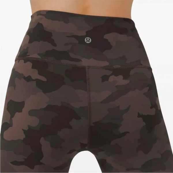Lululemon Wunder Train High Rise Leggings Camo Size 4 - Image 4