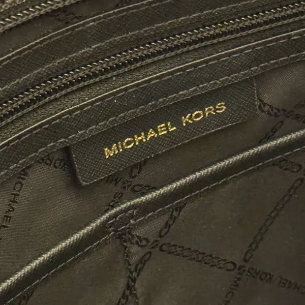 Michael Michael Kors Black Saffiano Leather Tote Bag - Image 7