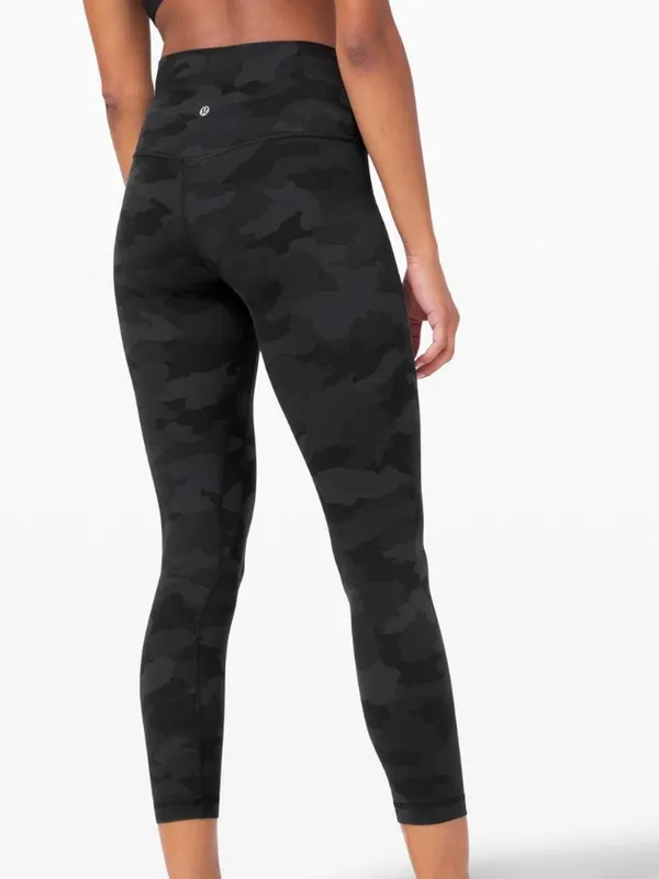 Lululemon Align Pant II 25" Heritage 365 Camo Deep Coal Multi - Image 5