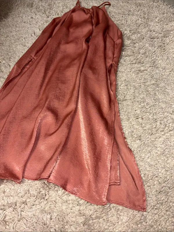 Show Me Your Mumu Coral Slip Dress - Image 11