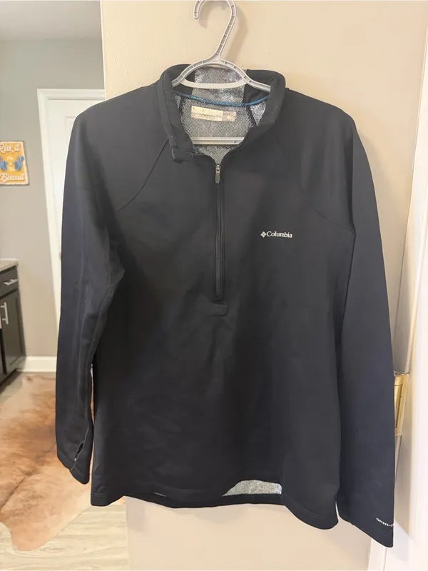 Columbia Omni Heat 1/4 Zip in black L - Image 3