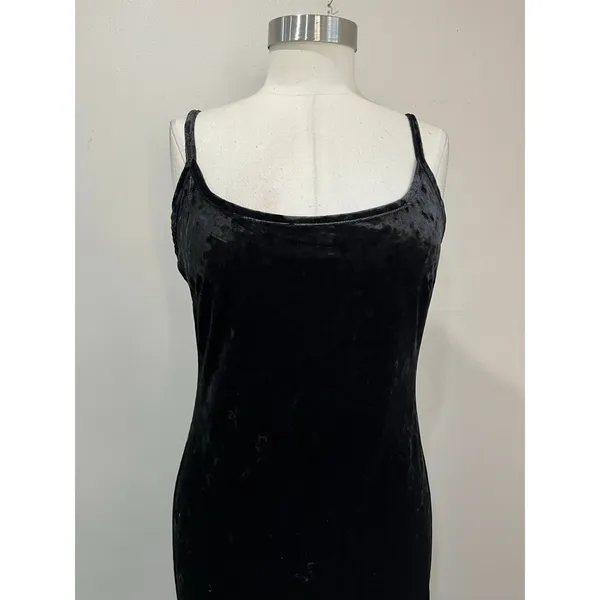New York Company‎ Y2K Whimsigoth Gothic Vamp Stretch Maxi Dress Size M - Image 4