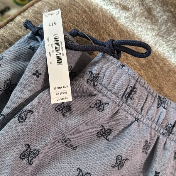 Victoria's Secret PINK IVY FLEECE‎ RELAXED SWEATPANTS - Image 5
